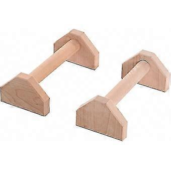 Wooden Push Up Bars for Handstand and Fitness Exercise Stand