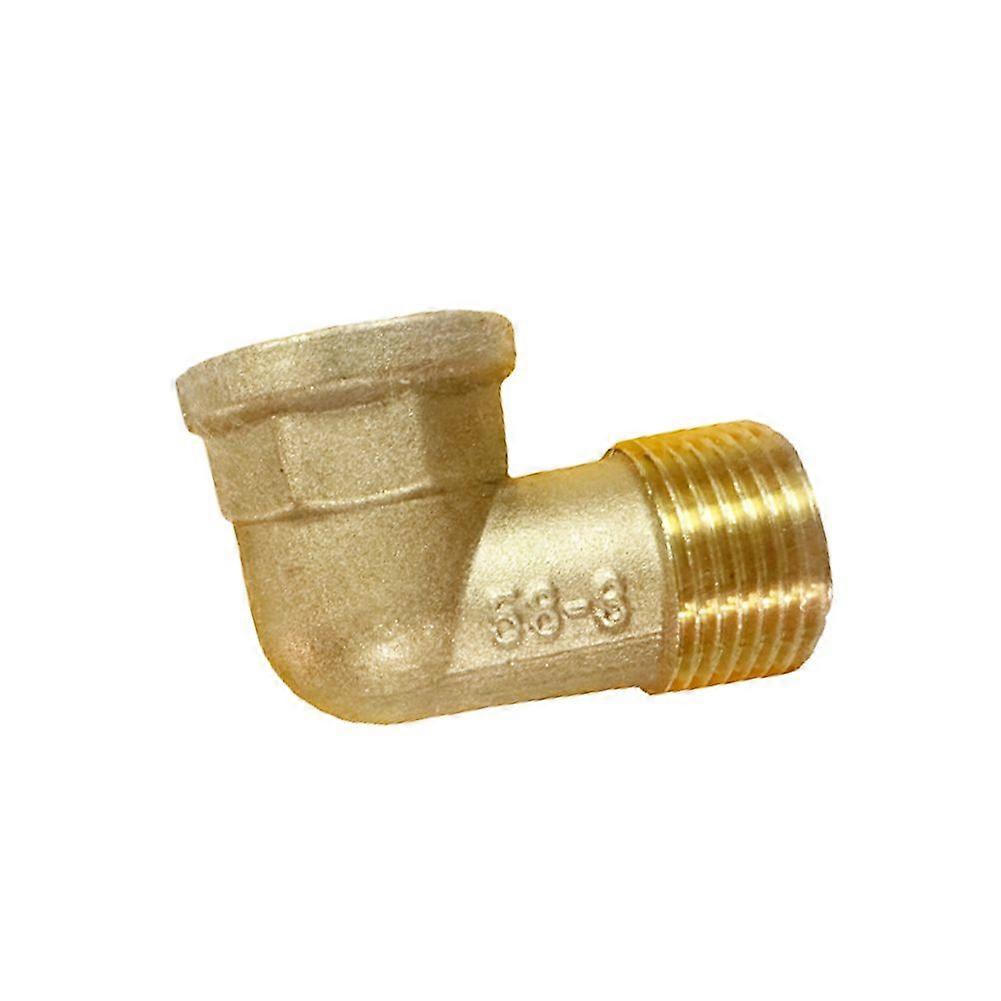 3/4 Inch Brass Inner and Outer Thread 90 Elbow