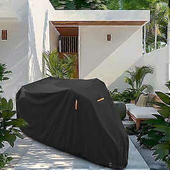 Compatible Oxford cloth black patio tricycle rain and dust cover, bicycle sun protection cover, tricycle protective cover, black > 190*76cm