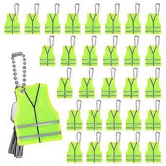 Liliaafar - Conjunto de 30 Chaveiros Refletivos para Maior Visibilidade e Segurança Noturna