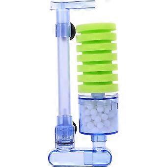 Fish Tank Filter Sponge Biochemical Tool Compact Aquarium Aeration Filter for Healthy Circulation Suitable for Aquariums