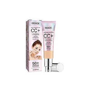 Crème CC réparatrice pour le visage, anti-cernes naturel, imperméable, sans maquillage, réparatrice, blanchissante, pour la peau 1