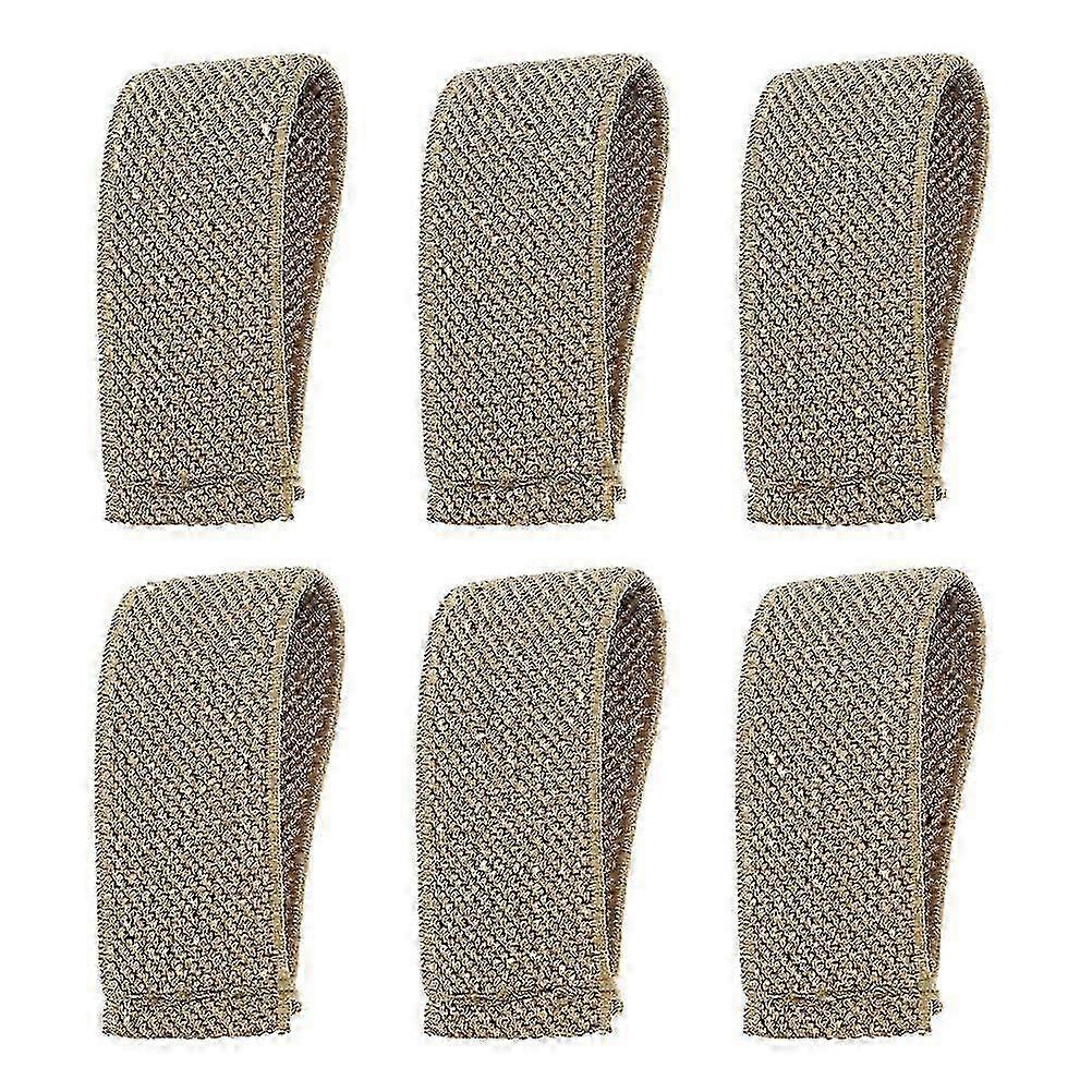 Elastic Belt Keepers compatible with Backpack Straps, Nylon Webbing Strap Retainers, 6 Pack