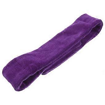 Headband Hair Perm Band for Protection 5Pcs Purple Cotton Absorbent Wrap