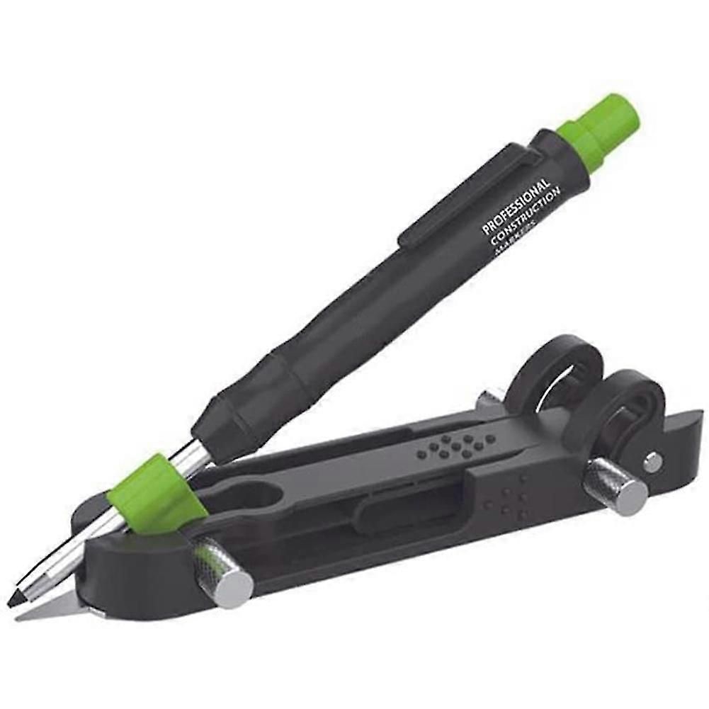 Multi-Function Construction Pencil - Multi-Function Scribing Tool, DIY Woodworking Scribing Measure