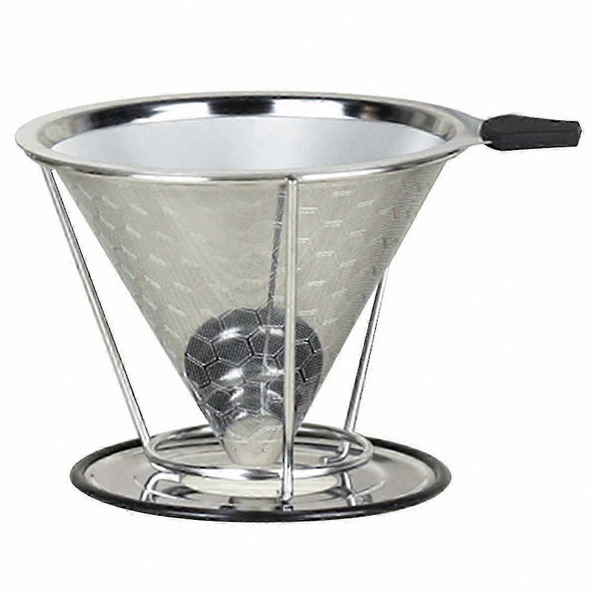 Double-Layer Stainless Steel Drip Filter