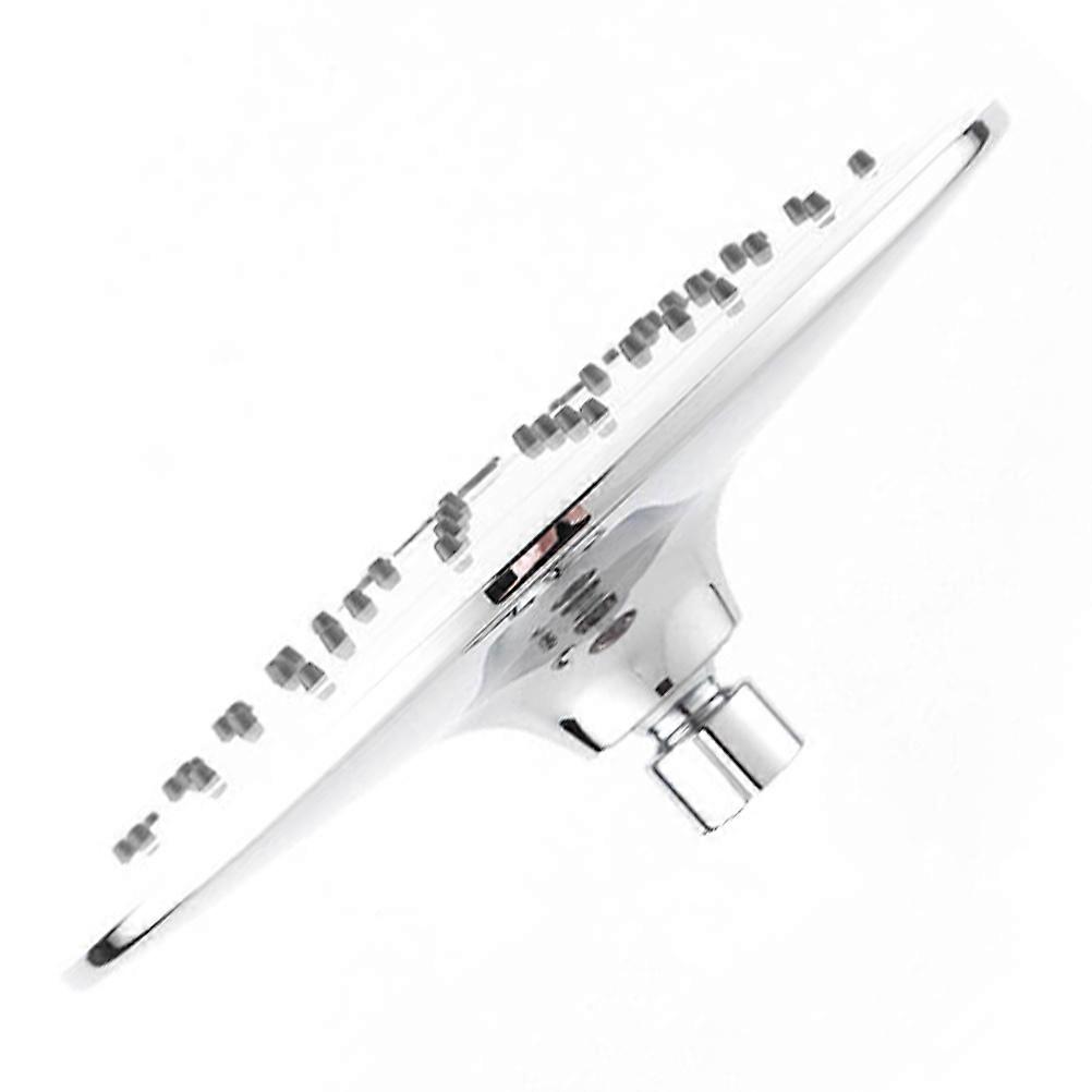 Rainfall Showerhead Pressure Boosting Shower Head for Shower Silver