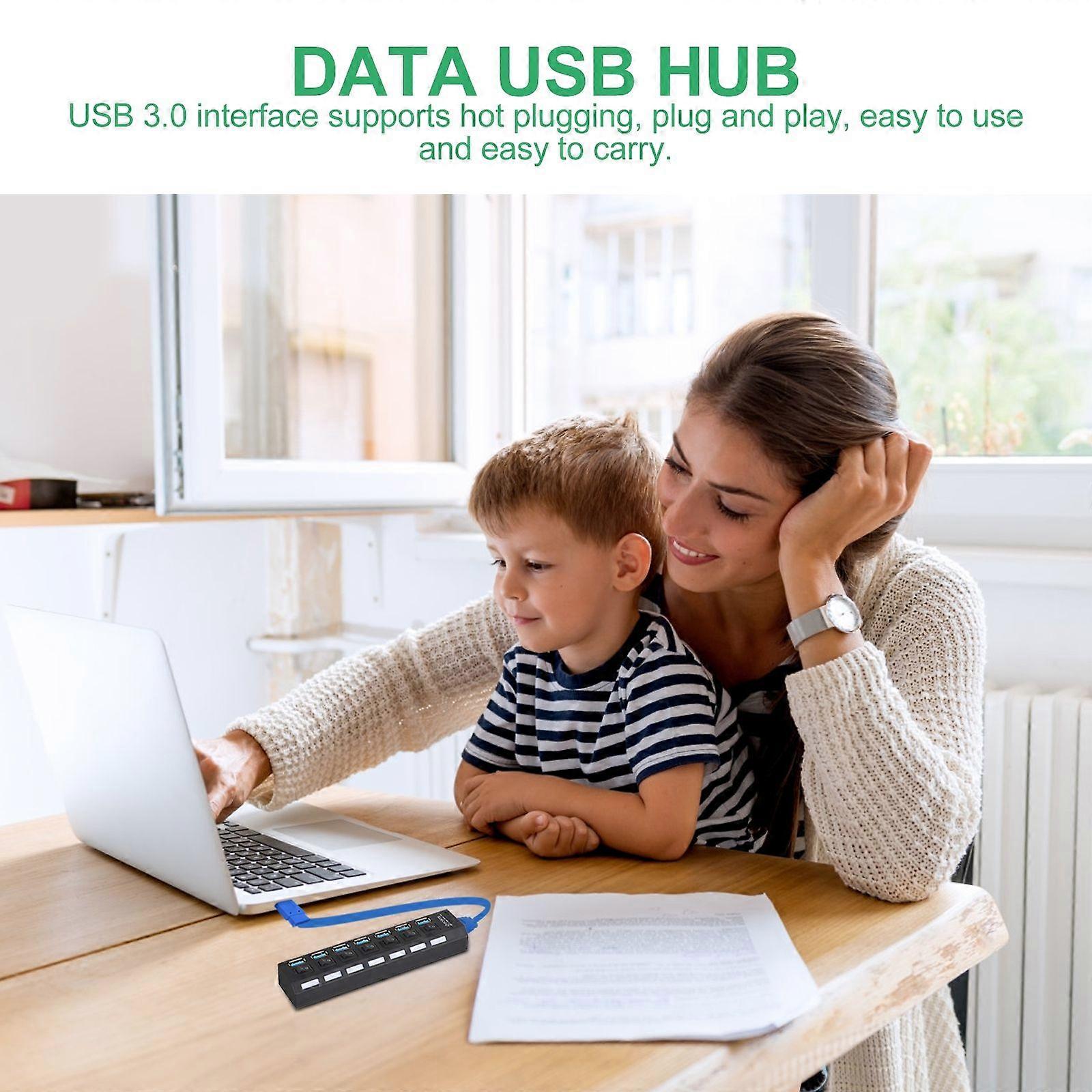 USB 2.0 to Adapter for Computer with 4Sets Easy