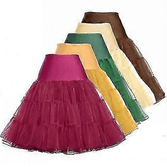 Rockabilly Petticoat Crinoline Unterrock für Damen Hochzeits- und Brautmode