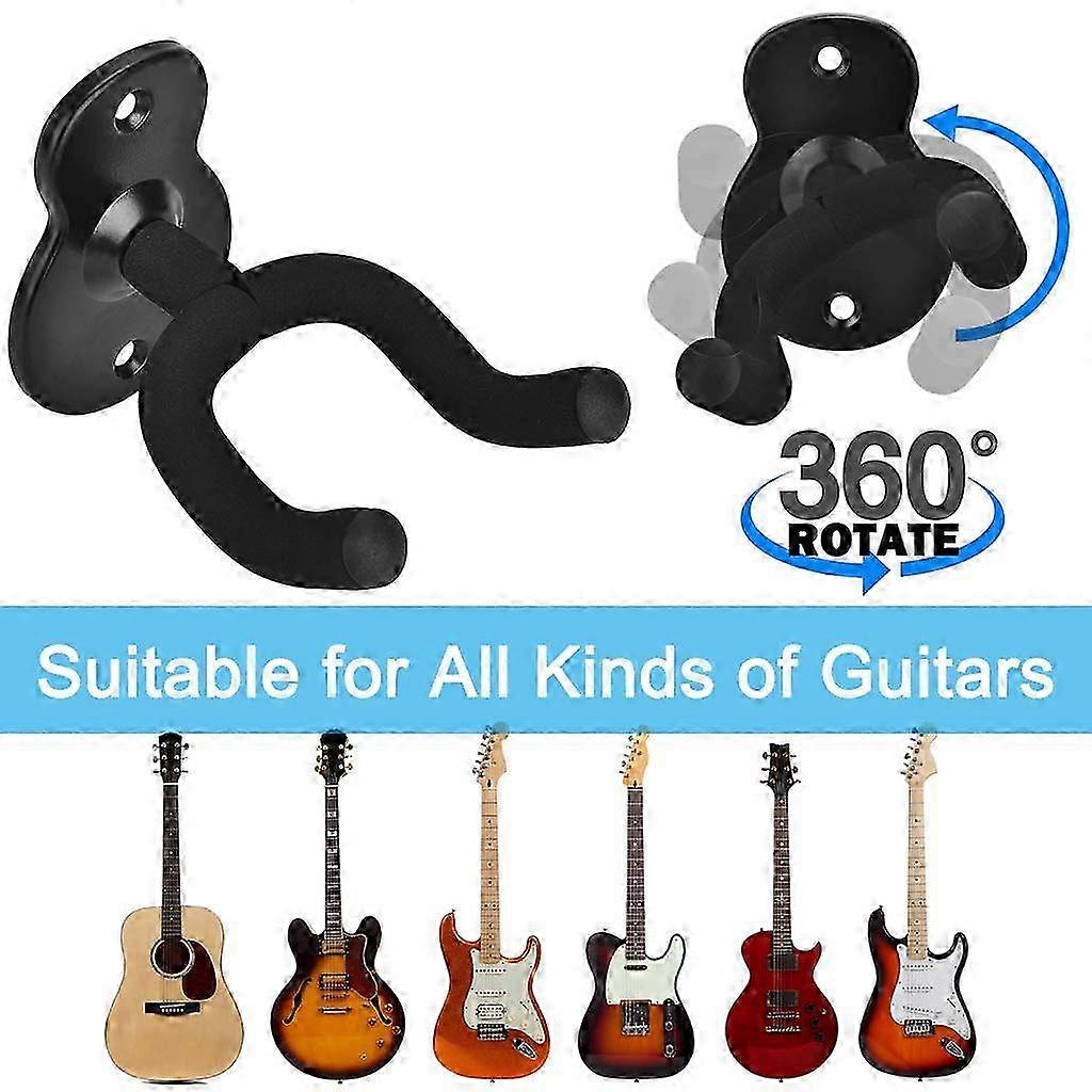 Rotating Steel Guitar Mount Bracket 2 Pack