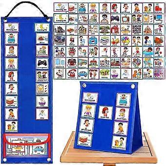 Visual Timetable Kit with 70 Learning Cards