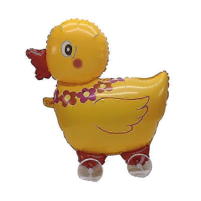 Elephant Foil Balloon With Functional Wheels