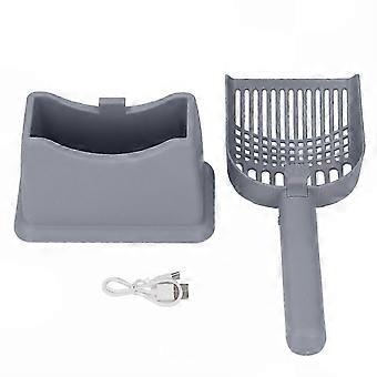 Cordless & Rechargeable Electric Cat Litter Scoop with Strong Vibration, Quiet Operation, Portable Design, Edition 1