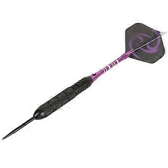 Steel Tip Darts Set Point Metal Tip Anti Slip Light Weight Flight Professional Darts for Dartboard Home Bar Purple