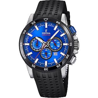 Festina chrono bike reloj para Hombre Analógico de Cuarzo con brazalete de Silicona F20353/2