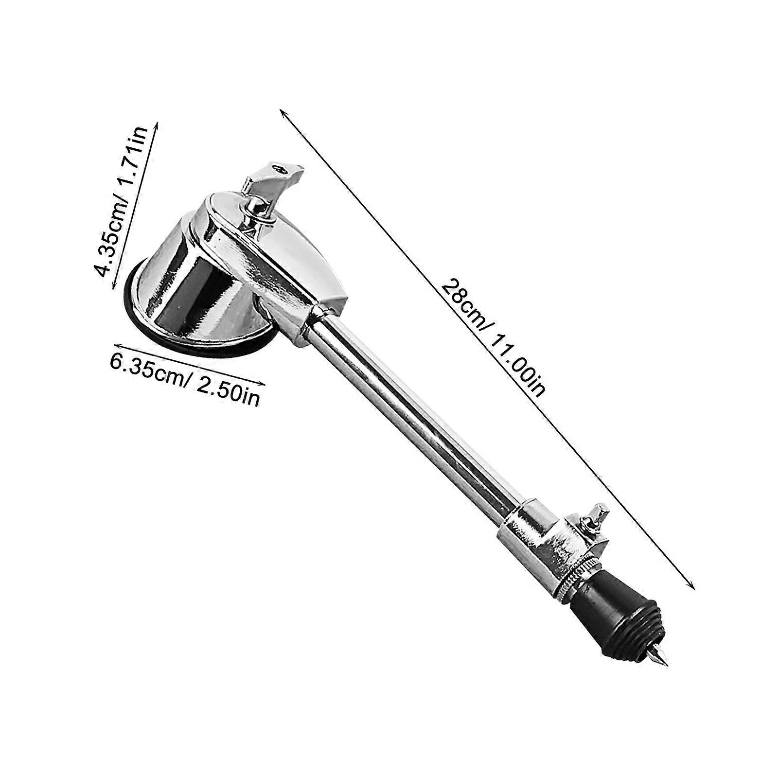 Drum Support Drum Kit Leg with Durable Metal Material Silver