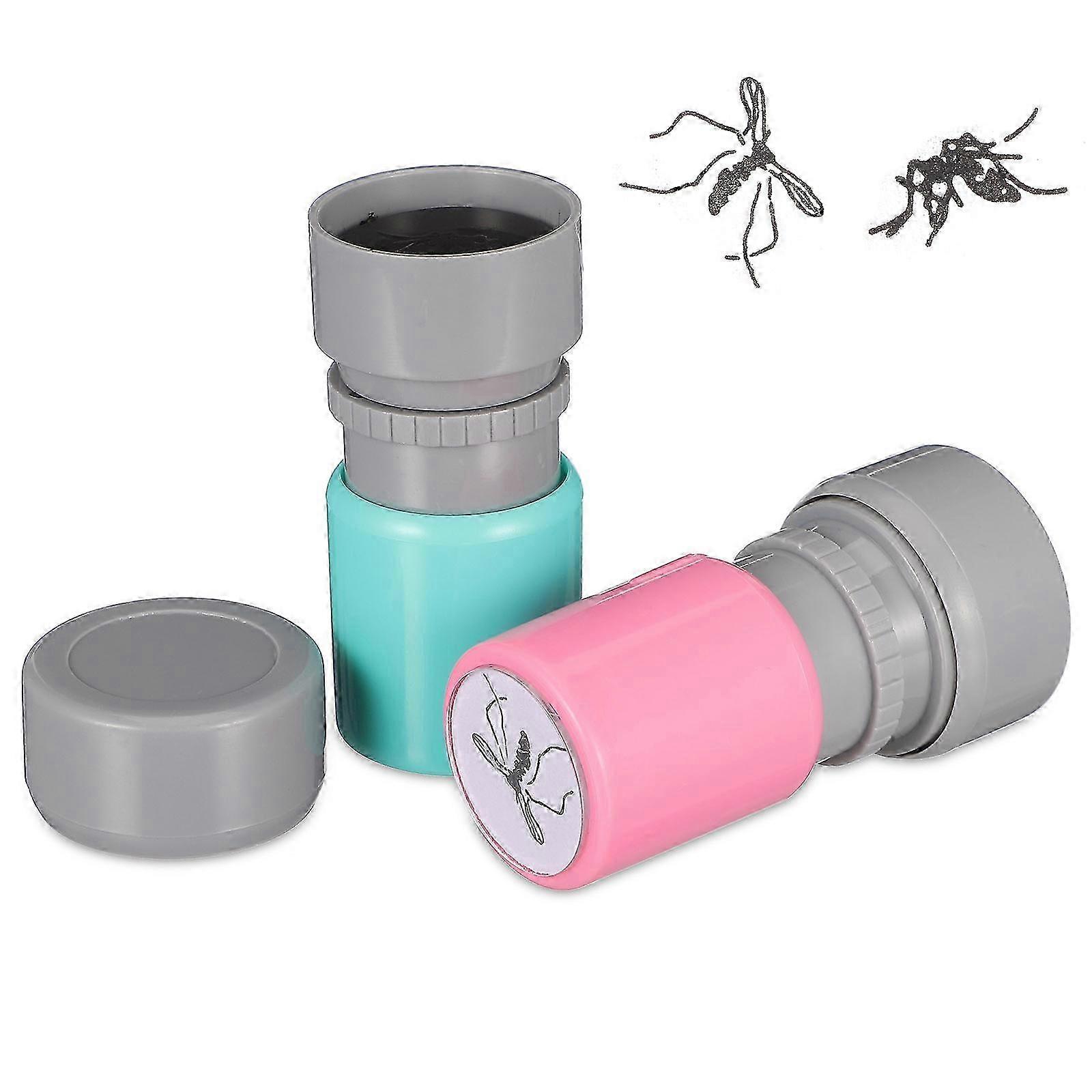2pc Realistic Mozzie Self-Inking Stamp