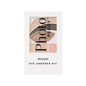 Revlon PhotoReady Eye Contour Kit Makeup Palette Neutral Shimmer Eyeshadow 505 Impressionist 0.1 oz