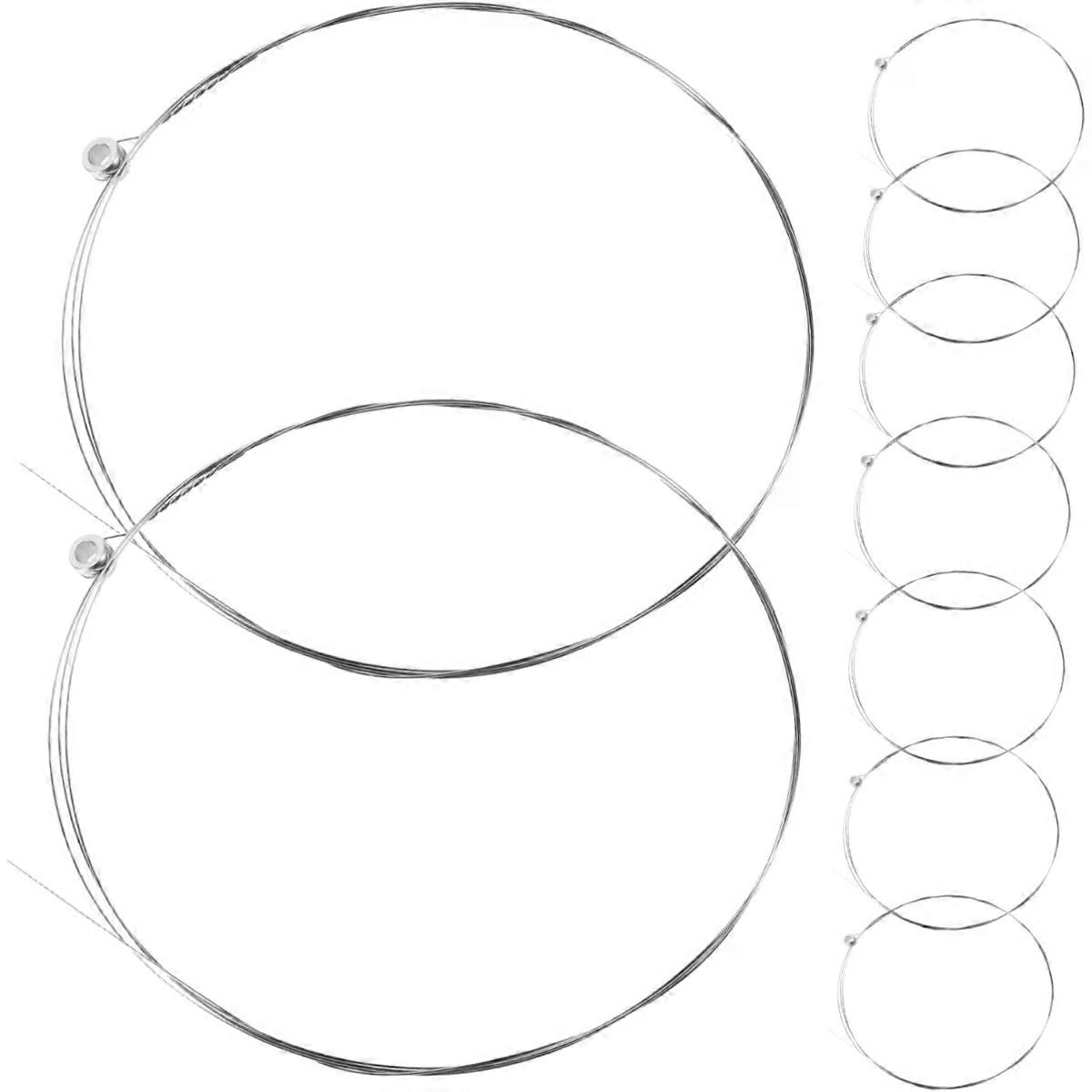 10Pcs E1st Guitar Strings Electric Steel Replacement Set