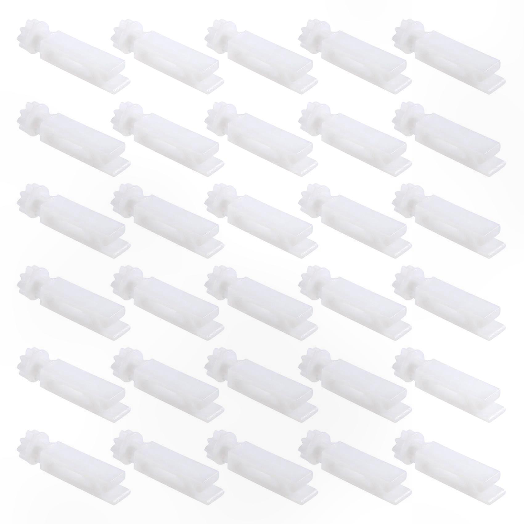 Replacement Vertical Blind Stems, 30-Pack White Spare Parts