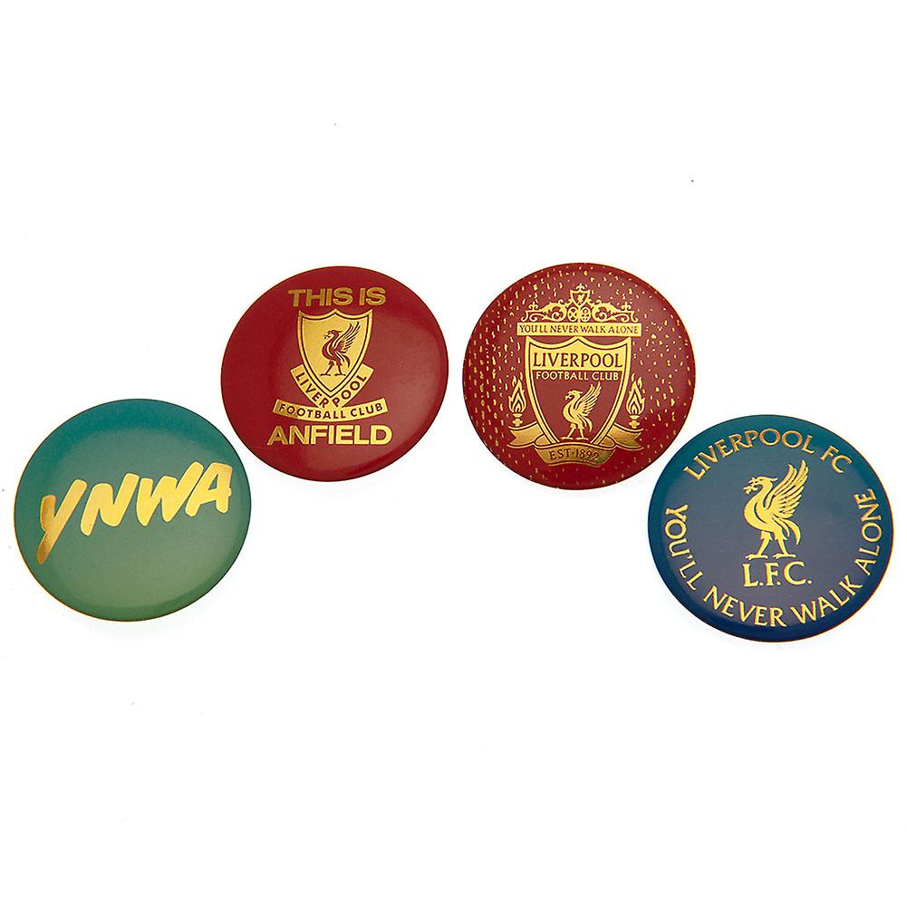 Liverpool Fc Button Badge Set