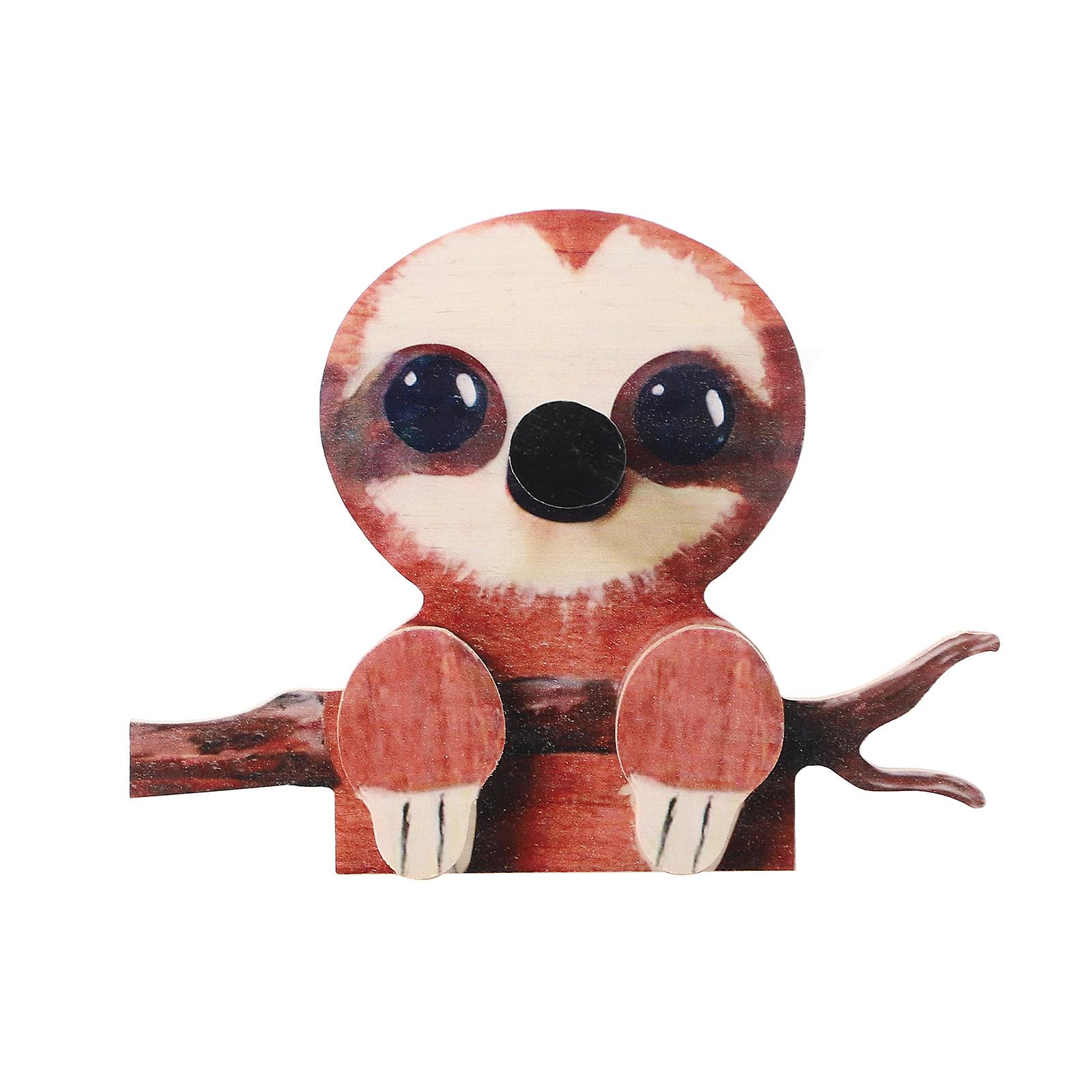 100% חדש-חמוד 3d משקפי ראש בעלי חיים מתלה מחזיק מעמד עץ למשקפי שמש משקפיים עיצוב משרדי