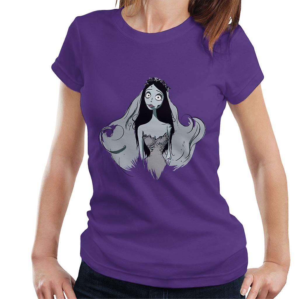 Corpse Bride Halloween Emily Portrait Women's T-Shirt