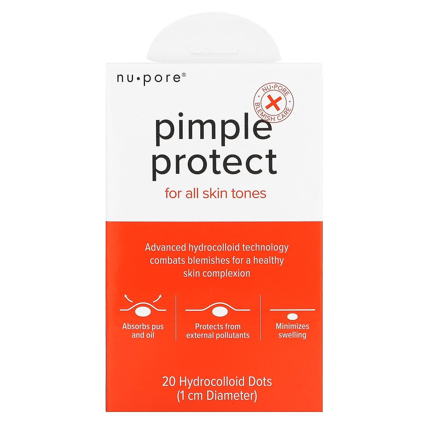 Nu-Pore, Pimple Protect, 20 Hydrocolloid Dots