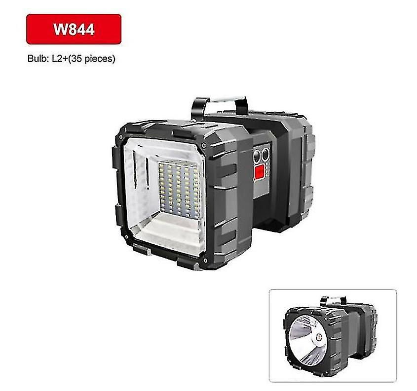 W844-l2 Led Search Double Flash Usb Recharable