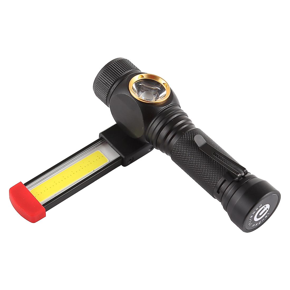 W550 10W 800LM T6 + COB IPX6 LED Flashlight