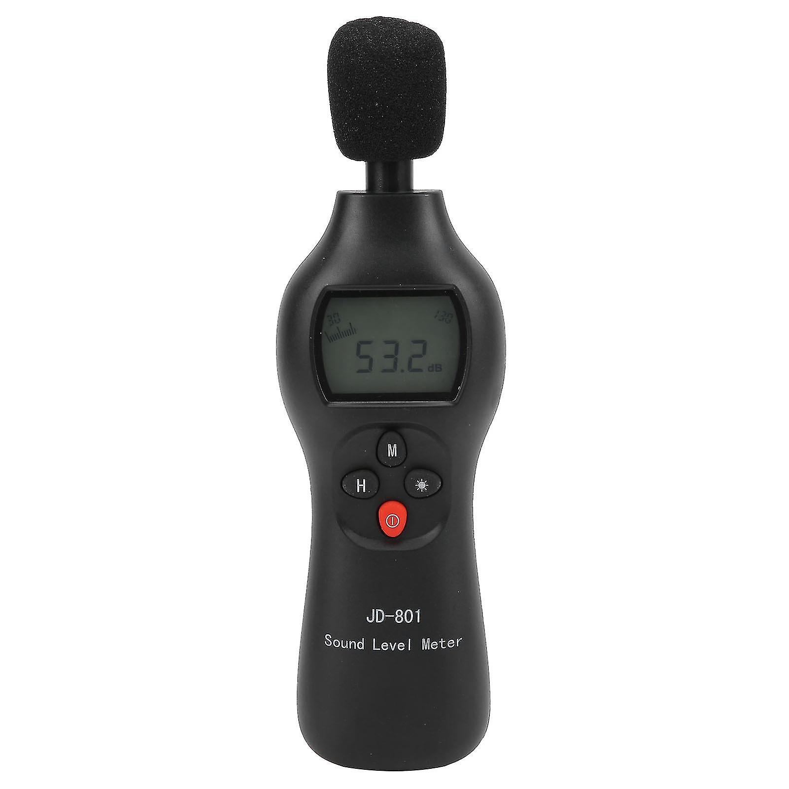 Digital Noise Detector Sound Level Measurement Lightweight Lcd Highresolution Sound Level Meter