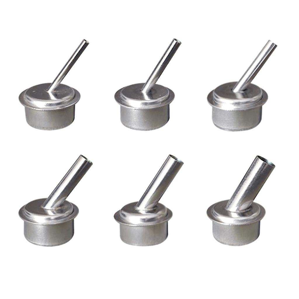 Heat Nozzle Replacement Set for Quick 861DW/861X Rework Station - 6 Pieces
