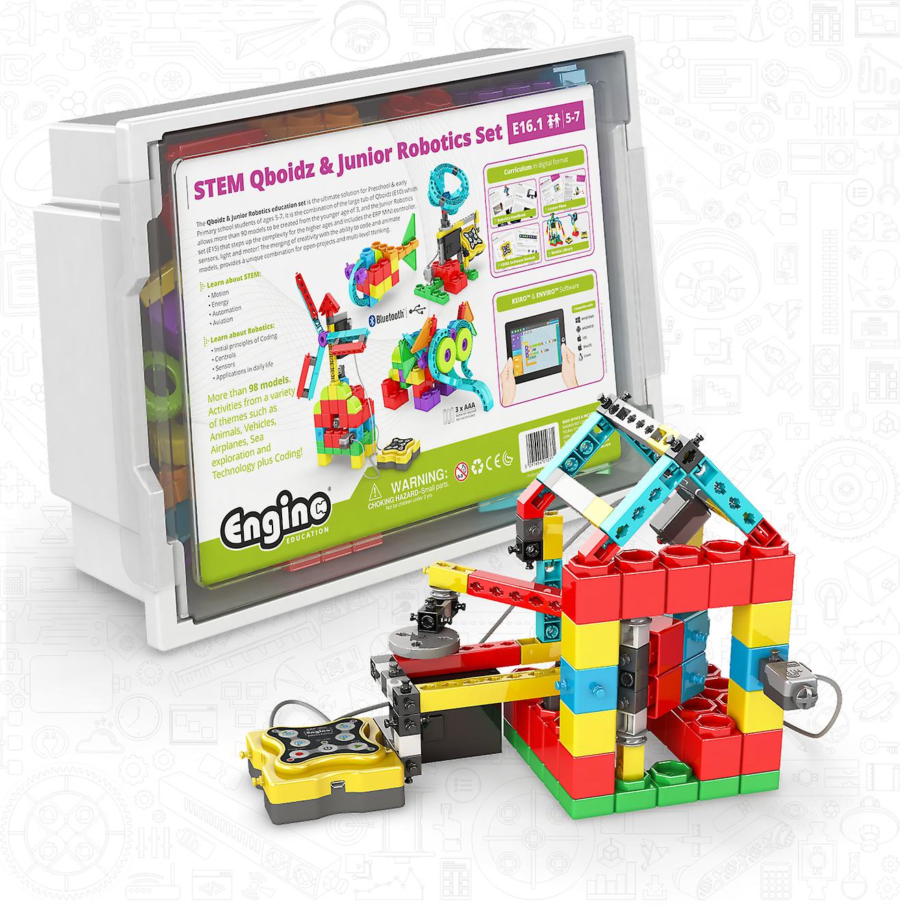 Engino Stem Qboidz & Junior Robotics Set