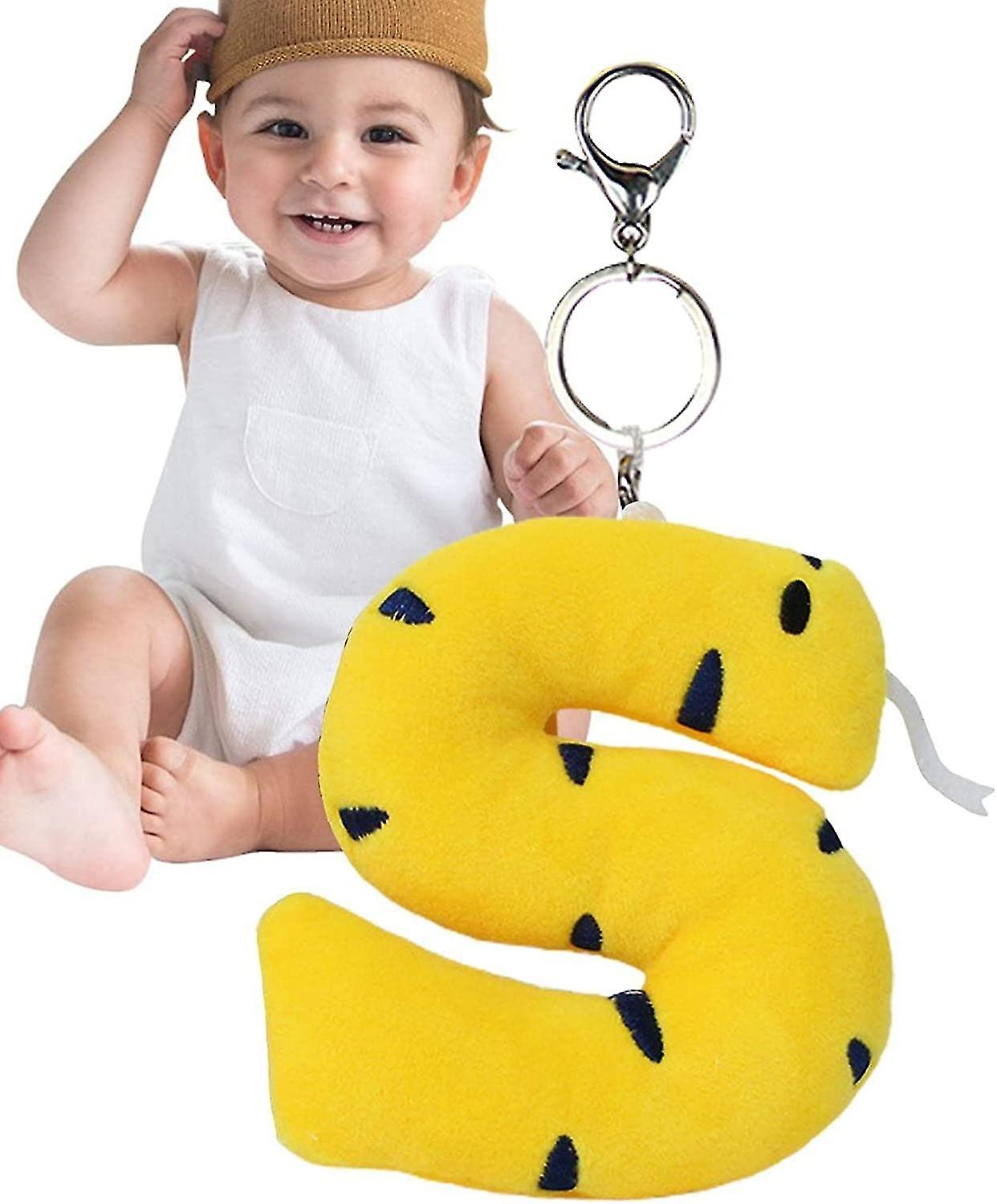 Abc Plushies, Alphabet Keychain, Keychain Small Gift Cute Plush Bag Pendant Creative Keychain For Wo