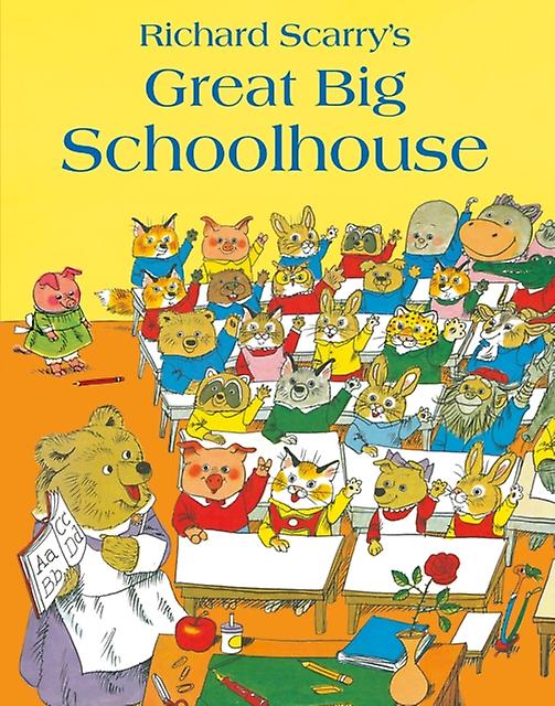 Great Big Schoolhouse by Richard Scarry Paperback Book