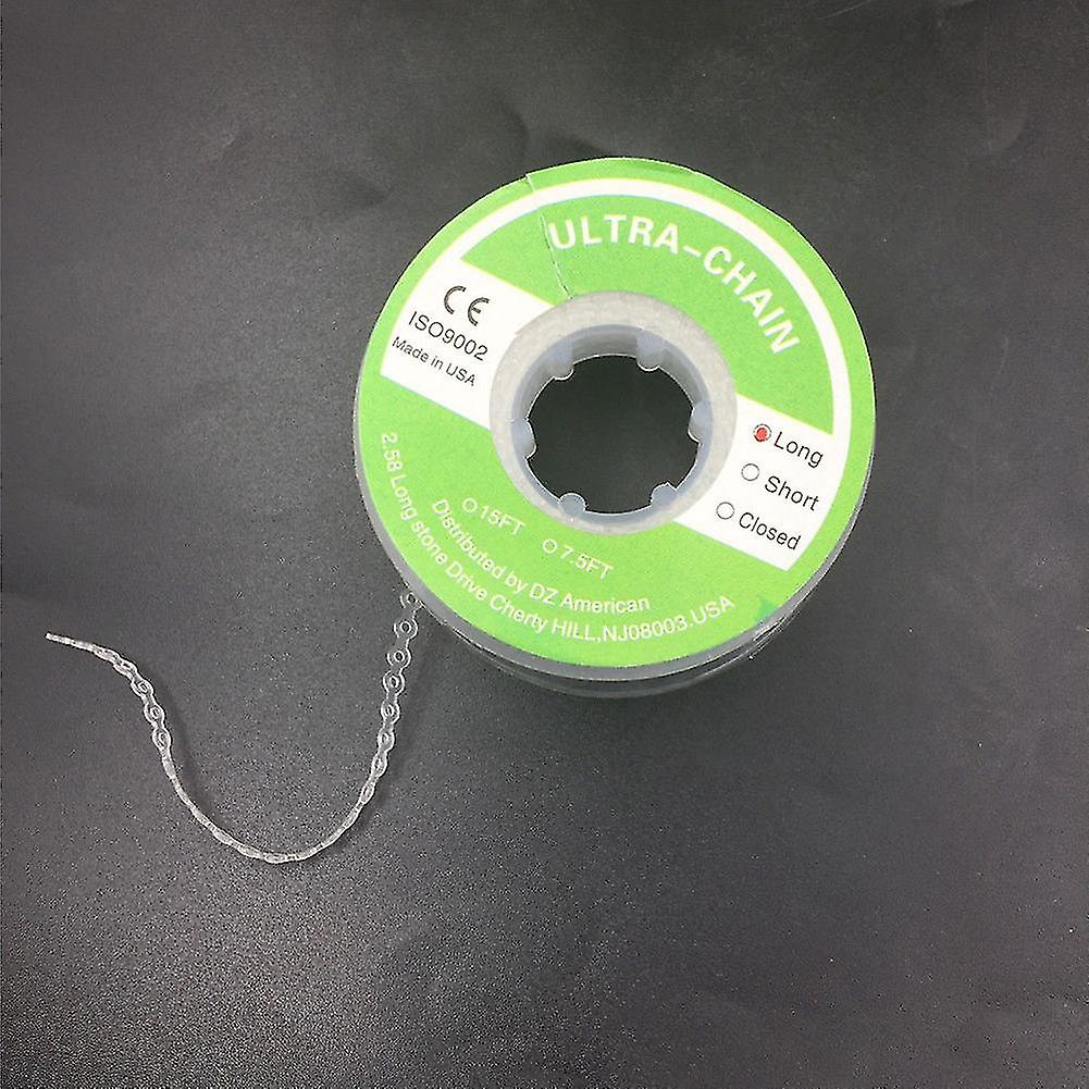Dental Tool Orthodontic Elastic Clear Ultra Power Chain Rubber Band 3 Types