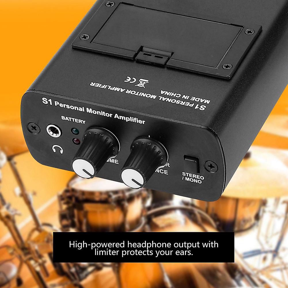 For ANLEON S1 Personal Ear Monitor Headphone Amplifier in ear Monitoring System