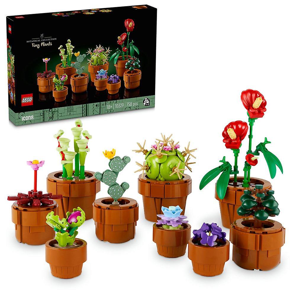 LEGO Icons Tiny Plants Building Set for Adults 10329 (758 Pieces)