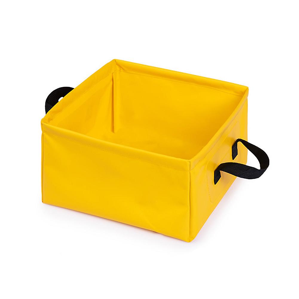 Folding Square Bucket Portable Outdoor Camping Multifunctional Storage Bucket