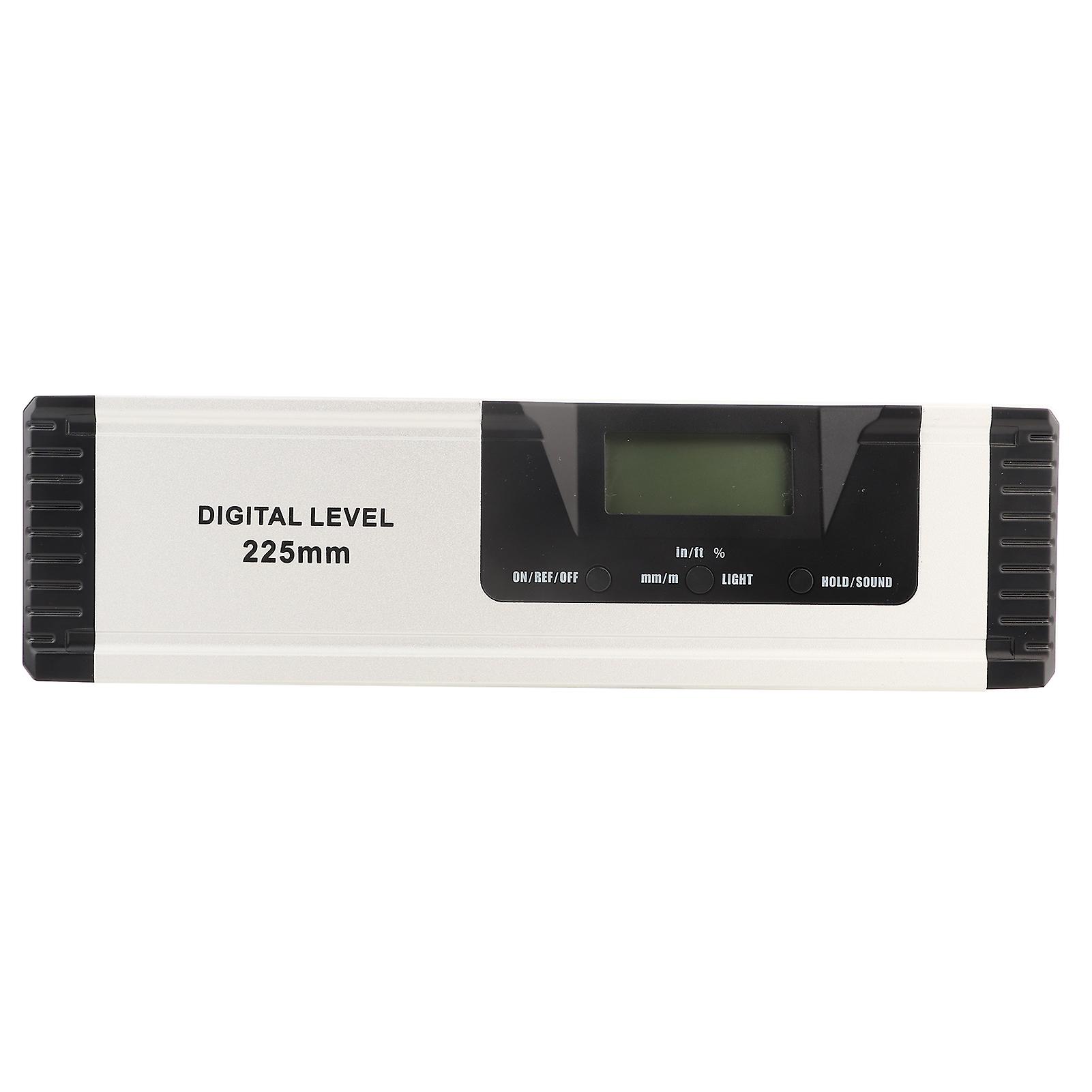 Digital Level Ruler 225mm Non Magnetic and Non Laser Aluminum Alloy Hand Operated Tools