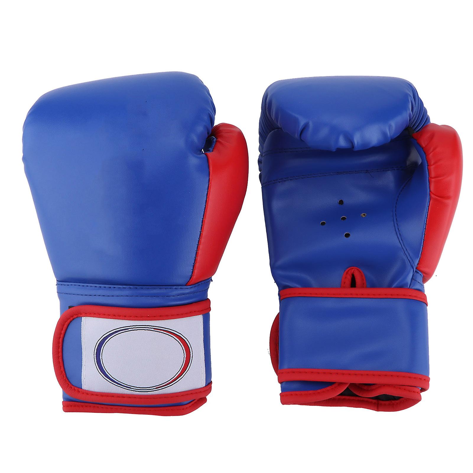 Gants de boxe pour enfants Verdant Touch Gants de boxe pour enfants, Gants de combat d’entraînement pour garçons et filles, bleu1 paire
