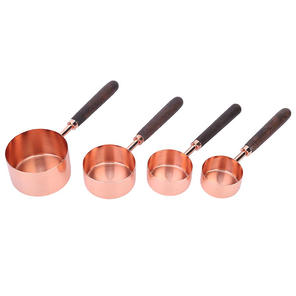 Household, Kitchen, Measuring Cup, Wood Handle, Baking Tools