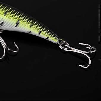 10pcs / bag Angelköder Haken Set Crank Bait Hook Tackle Bait Angelhaken für das Angeln im Freien