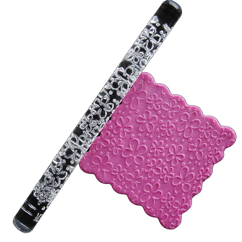 High Quality Acrylic Rolling Pin, Fondant Dough Rolling Pin, DIY Cake Decorating Tool 05#