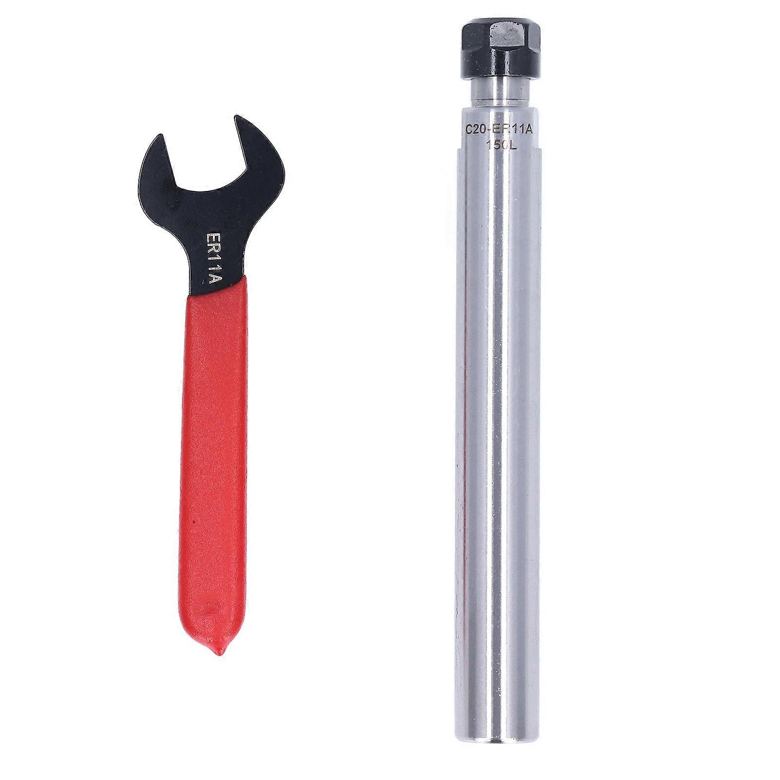 CNC Tool Holder 0.005mm High Accuracy Machining Center Milling Arbor BT40‑ER11A‑70 with Wrench
