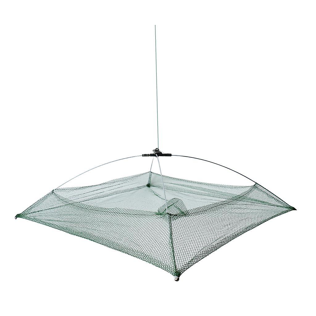Fishing Foldable Mesh Baits Trap Umbrella Cast Dip Net Crab Shrimp Net Cage