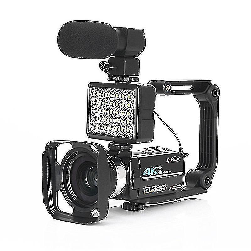 4k Camera Camera Ac5 Uhd Camera With 12x Optical Zoom 3.1 Inches Ips Hd 1080p 60fps Digital Wifi Vlo