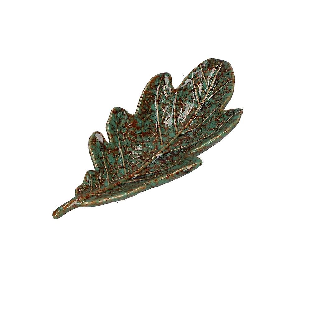 Rituali Domestici set of 2 oak leaf shaped plates H234500001Z