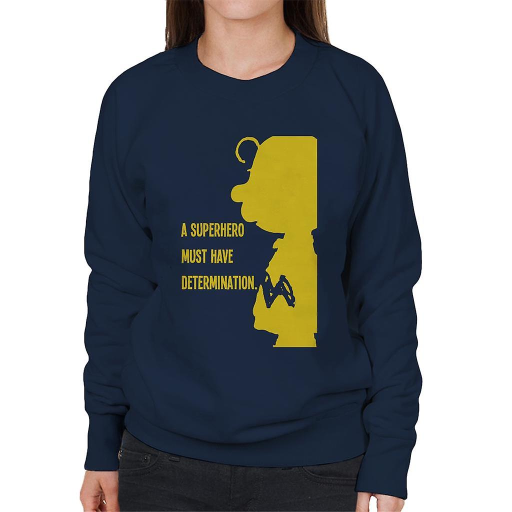 Peanuts Charlie Brown Superhero Women's Sweatshirt