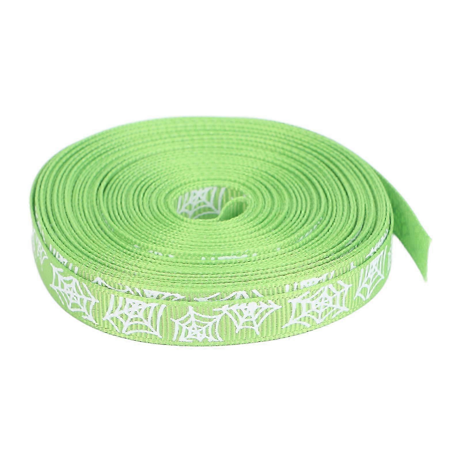 Polyester Ribbon Waterproof High Density 10 Yard 10mm Width Gift Wrap Crafts DIY Ribbon#5